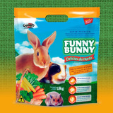 6x Ração Porquinho-da-india, Coelho Roedor Funny Bunny 1,8kg