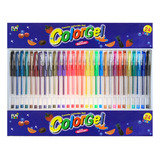 24 Canetas Gel Coloridas Perfumadas Escola Trabalho Creche