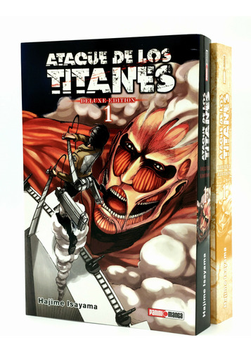 Ataque De Los Titanes Aot Deluxe Manga Panini Tomos A Elegir