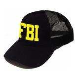 Gorra Trucker Disfraz Fbi Policia Egresados Disfrases Barato