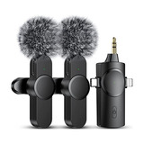 Micrófonos Inalám Duales iPhone/ Android/cámara/portátil