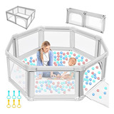 Playpen De Bebé Plegable, Actualización Para Niños Plazard G