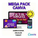 +10 Mil Artes Pack Canva Social Media Feed Stories + Bônus