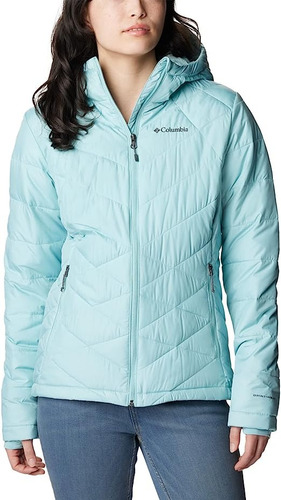 Campera Columbia Heavenly Termica Omni Heat Capucha Mujer