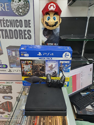 Ps4 Slim 1 Tera 3 Juegos 