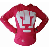 Sudadera Deportiva Mujer Pumas Fan Original Con Holograma