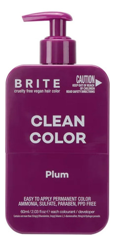 Colorante Para El Cabello Vegano, Libre De Crueldad, Brite 