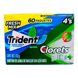 4's Mix Fresh Trident 60 Pzas
