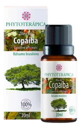 Bálsamo Copaíba Óleo Vegetal 100% Puro Natural Original 20ml