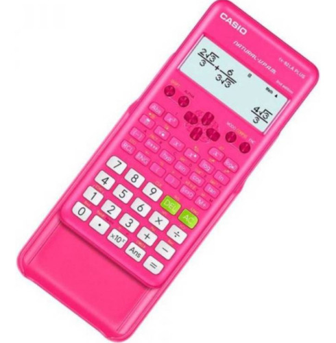 Calculadora Casio Científica Fx-82la Plus Pink