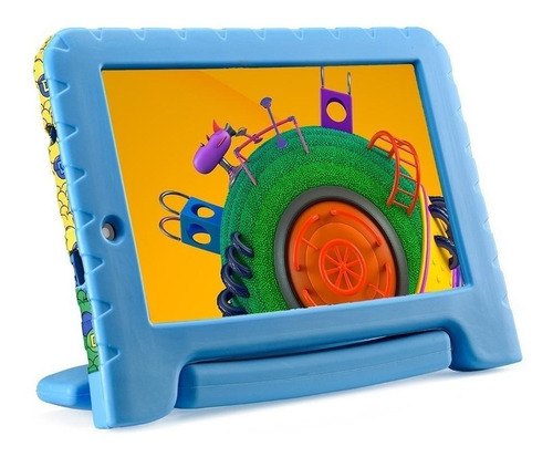 Tablet Multilaser Discovery Kids 16gb Tela 7 Wi-fi Azul  Cor Azul