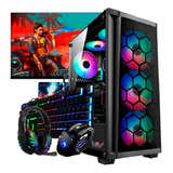 Computador Gamer Intel Core I7 + 8gb + Ssd 480gb Com Monitor