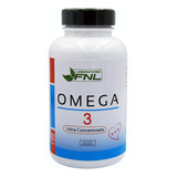 Omega 3 Con Dha 1000mg 60 Cápsulas Blanda Ultra Concentrado. Sabor Natural Fnl