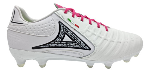 Tenis Para Futbol Pirma Fg Tachones Blanco Hombre 3042