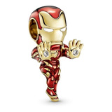 Charm Pandora Iron Man The Avengers Marvel Ale 9.25 Dorado