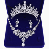 Tiara Nupcial, Coronas De Cumpleaños Y Bodas, Collares