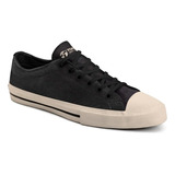 Zapatillas Urbanas Topper Hyde Negro Unisex Acordonada Skate