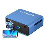 Mini Projetor T4 Gamer 3600 Lúmens Wifi Youtube Hd 110v/240v