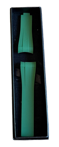 Extensible Rubber B Caucho 20mm Rolex Color Verde Oscuro F