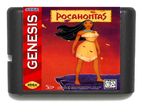 Jogo De Mega Drive, Pocahontas, Sega