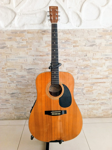 Guitarra Electroacústica Antares Folk Modelo Dx26m Usada 