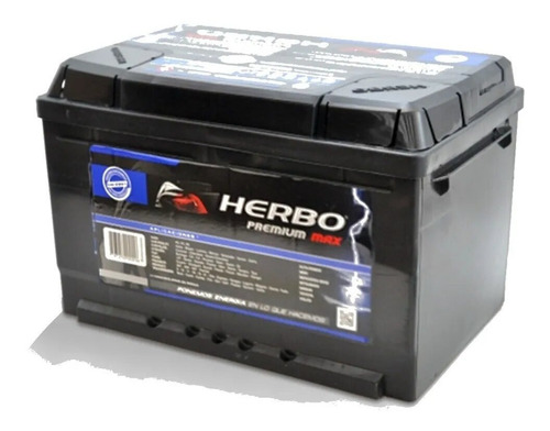 Baterias Para Autos 12x75 Herbo Reforzada Plus Max