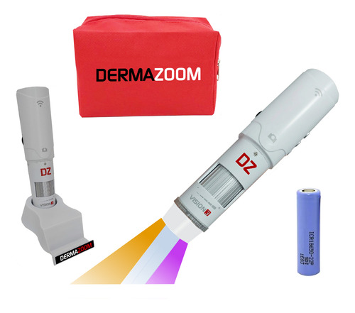 Dermazoom Vision 3 Wifi Luz Polarizada, Uv + Amplix E Anatel