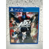 Jogo Persona 5 Ps4 Midia Física R$79,90