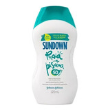 Protetor Solar Sundown Fps50 120ml - Johnson