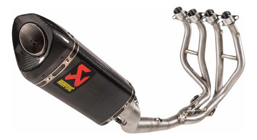 Full System Akrapovic Kawasaki Zx4rr Zx25r Original Escape