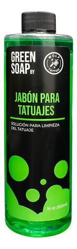Green Soap Para Tatuaje 500ml Jabón Verde Wot