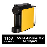 Cafeteira Cápsulas Delta Q, Miniqool, Amarela, 110v