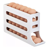 Caja De Almacenamiento De Huevos En El Refrigerador