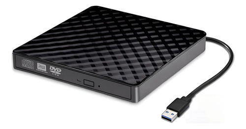 Lector Y Grabadora De Dvd/cd/externa Quemador Usb 3.0 Cd/dvd
