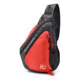 Mochila Cruzada Para Hombre, Estilo Casual, Bolsa De Hombro,