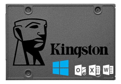 Formate E Turbine Seu Computador Com Ssd Kingston 240gb Com Windows 10 + Office Instalados Pronto Para Usar! Mantenha Seus Arquivos Em Segurança