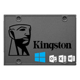 Formate E Turbine Seu Computador Com Ssd Kingston 240gb Com Windows 10 + Office Instalados Pronto Para Usar! Mantenha Seus Arquivos Em Segurança