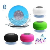 Parlante Portatil Bluetooth Resiste Agua Ducha Baño Cocina Color Amarillo