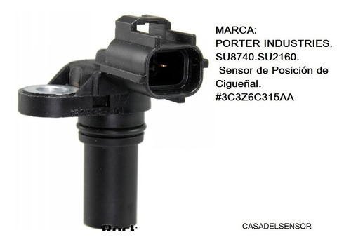 Sensor Arbol Leva Ford Escort 97/03 Focus Excursion Su2160 Foto 8