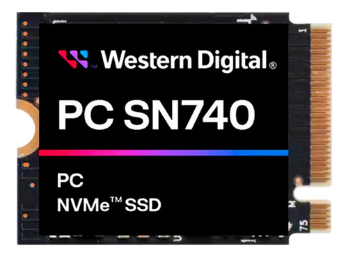 Disco Solido Ssd Wester Digital Sn740 256gb M.2 2230 Oem