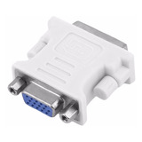 Adaptador Dvi 24+5 Pinos Macho Para Vga D-sub Femea