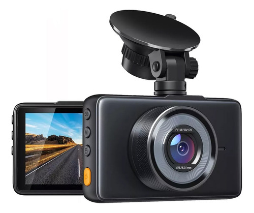 Cámara Para Automóvil Apeman 1080p Hd Dashcam 3 Pantalla