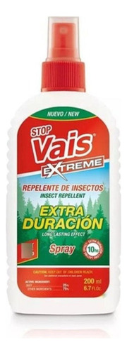 Spray Repelente Mosquitos Stop Vais Extreme Extra Duracion