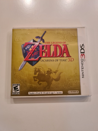 Zelda Ocarina Of Time Nintendo 3ds Completo 