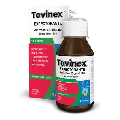 Tavinex expectorante Tavinex Expectorante 15mg\u002F5ml Jbe.X 100 Ml - Biosintex s.a. | MercadoLibre