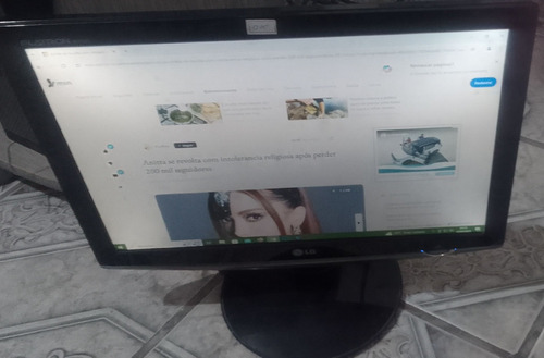 Monitor LG Fatron W1752t Com Cabo Força