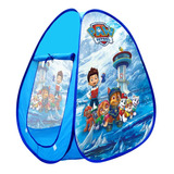 Tenda Para Crianças Cabana Azul Patrulha Canina Piquenique