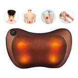 Masajeador Eléctrico Almohada Cojín Lumbar Cuello Piernas