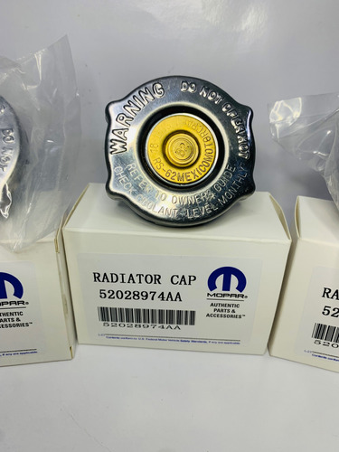 Tapa Radiador Original Mopar Dodge Caliber Compass Neon  Foto 2