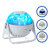 Led Star Projetor Night Light Planetario Galaxy 6 Em 1